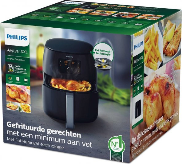 Philips HD9650/90 Avance Collection Airfryer Fritöz - 4