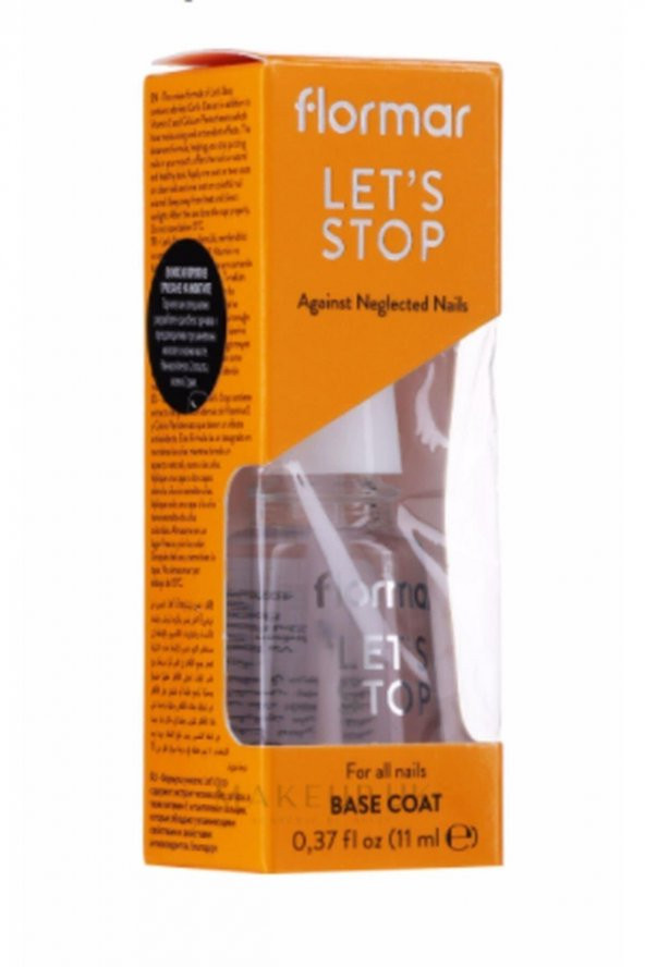 Flormar Tırnak Bakım Base Coat Acı Cila Oje