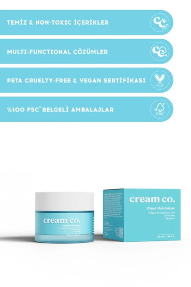 Cream Co. Yatıştırıcı Onarıcı Nemlendirici Yüz Kremi - 5