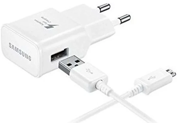 Samsung TA20 Micro USB Adaptif 15W Hızlı Şarj Cihazı, Beyaz (Samsung Türkiye Garantili) - 2