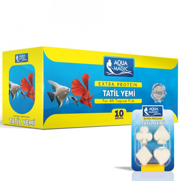 Aqua Magic Haftalık Tatil Yemi 4lü 10 Adet - 2