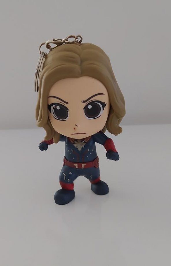 Captain Marvel Pop Figür Anahtarlık Çanta Süsü 9 cm ürün görseli