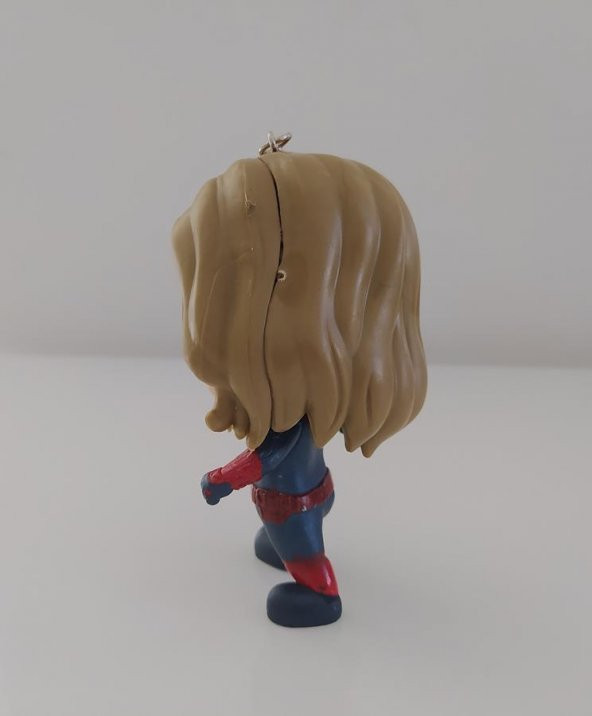 Captain Marvel Pop Figür Anahtarlık Çanta Süsü 9 cm - Resim 2