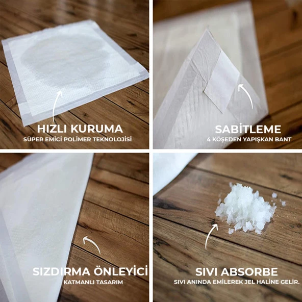 Köpek Tuv.Eğitim Pedi 60x90cm 10+2 Free - 10