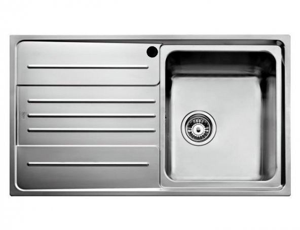 TEKA Stage 45B Paslanmaz Çelik Sol eviye