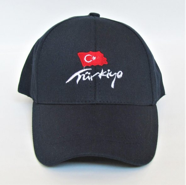 salarticaret Unisex Türkiye Nakışlı Lacivert Şapka - 2