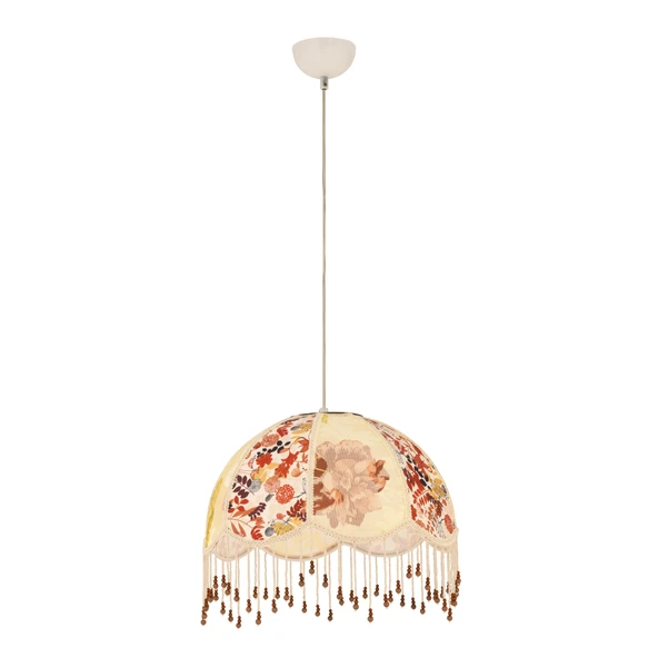 Apliqa Alanzo Tekli Renkli Başlıklı Sarkıt Avize - Resim 2