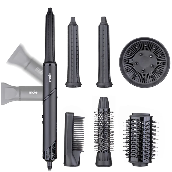 Mole M1 7in1 Saç Şekillendirme Seti - 2