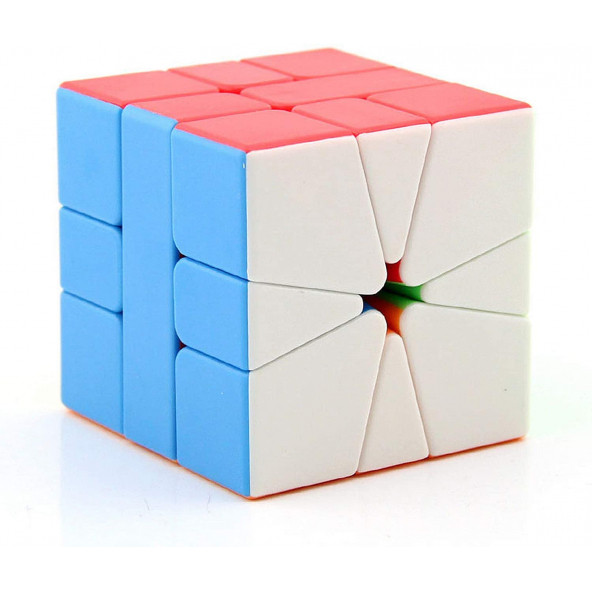 MrsToys Moyu Square 1 3x3+Küp yağı hediye Zeka Küpü Rubik Küpü Sabır Küpü - 5