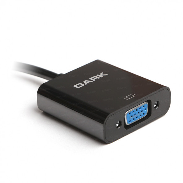 Dark HDMI to VGA Dijital - Analog Monitör Çevirici Dönüştürücü (DK-HD-AHDMIXVGA4) - 4