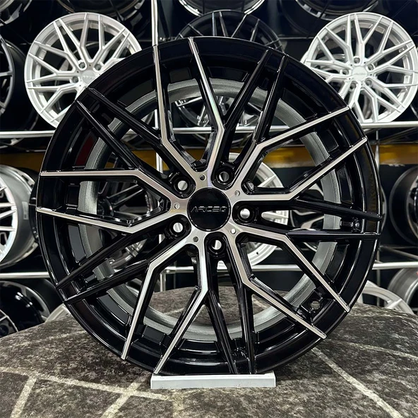 18" (inç) 5x114.3 ARCEO VALENCİA BLACK DİAMOND Jant Modeli - ( 4 ADET )