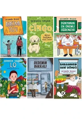 ŞERMİN YAŞAR SERİSİ 6 KİTAP SET