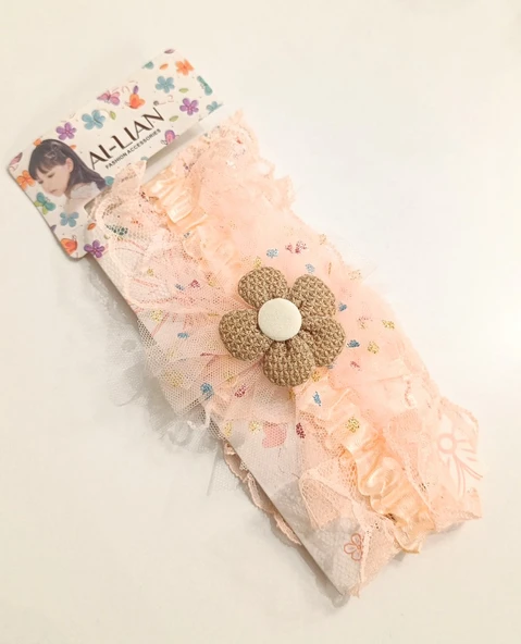 Monalisa Home Lüks Figürlü Esnek Bandana