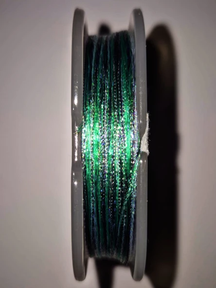 Eagenset Hazır Çapari Kombini Ultraviyole Uv Neon Koyu Yeşil Makara - 5