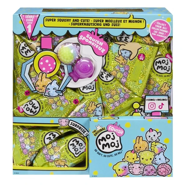 Nessiworld Moj Moj Squish S1 Asorti - Resim 5
