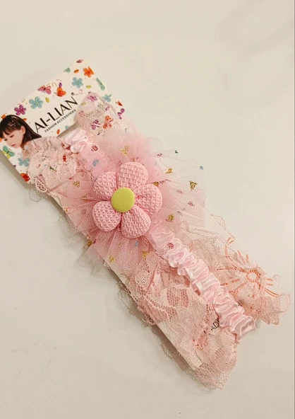 Monalisa Home Lüks Figürlü Esnek Bandana