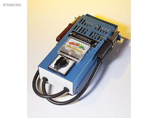SOYBERG 123 AKÜ TEST CİHAZI 16V 300A RENDE TİPİ ŞALTERLİ ANALOG GÖSTERGELİ