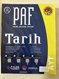 PALME KURUMSAL PAF YKS AYT TARİH KONU KİTABI