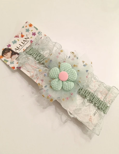 Monalisa Home Lüks Figürlü Esnek Bandana