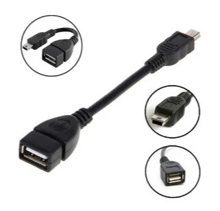Mini Usb - Otg Kablo - 15Cm