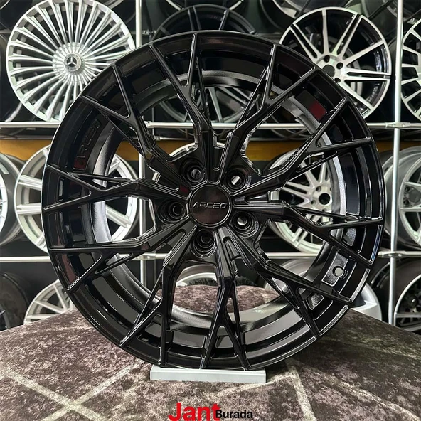 19" (inç) 5x108 ARCEO ROMA BLACK CHERY VOLVO FORD FOCUS UYUMLU Jant Modeli (4 ADET )