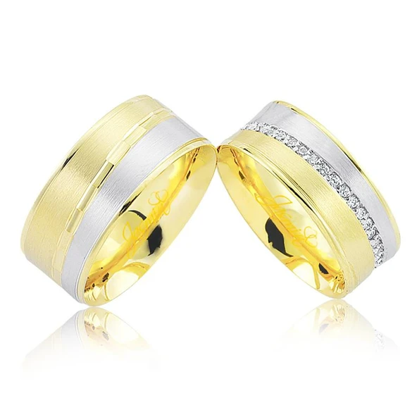 Taşlı Altın Alyans 1903-2 ürün görseli