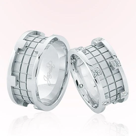 Beyaz Altın Alyans 2207 ürün görseli