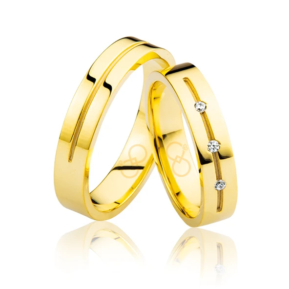 Sarı Altın Alyans 1902-2 ürün görseli