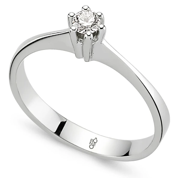 0.30 Ct Tektaş Pırlanta Yüzük RM0730