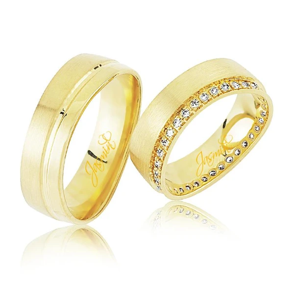 Sarı Altın Alyans 0401-3 ürün görseli