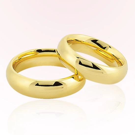 Sarı Bombeli Altın Alyans 5808 ürün görseli