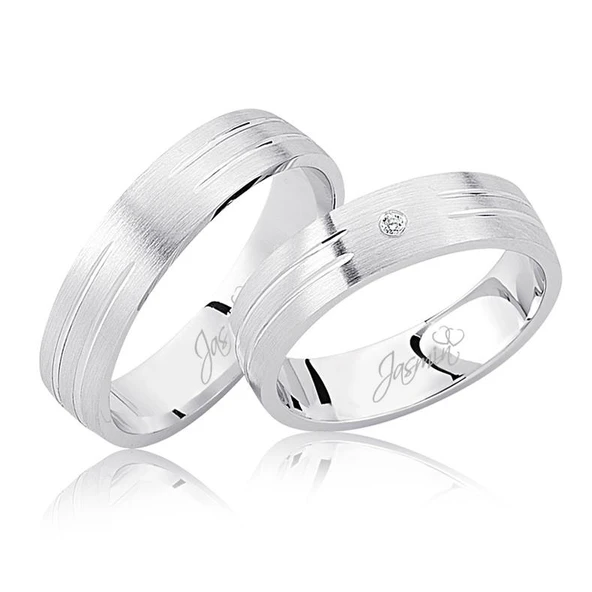 Beyaz Altın Alyans 2905-3 ürün görseli 1