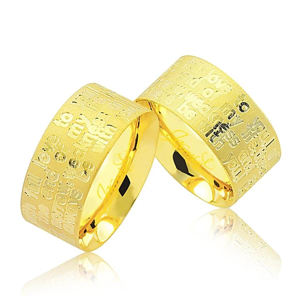 Sarı Altın Alyans 4306-2 ürün görseli