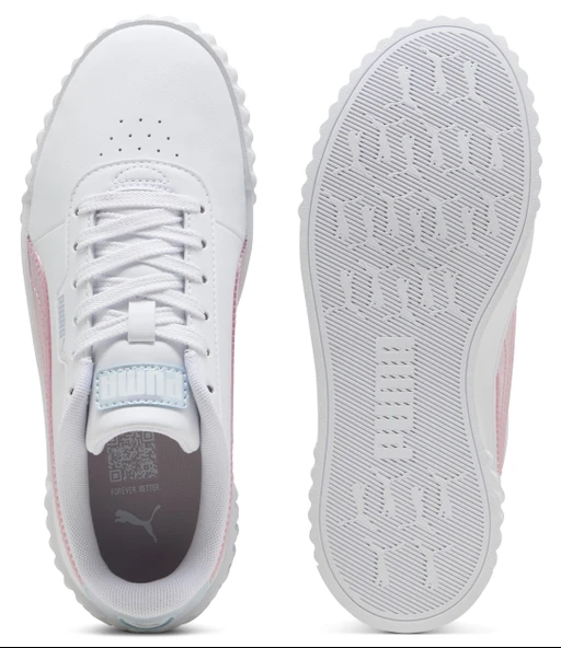Puma Carina 3.0 Blurry Dreams Jr 400607-01 Kadın Spor Ayakkabı - Resim 6
