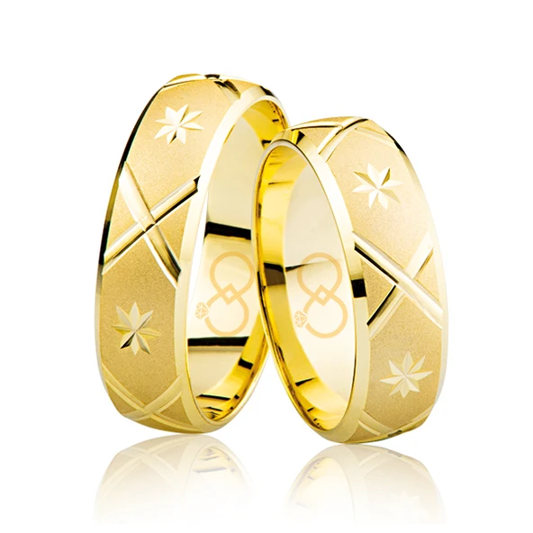 Beyaz Altın Alyans 3705-3 ürün görseli