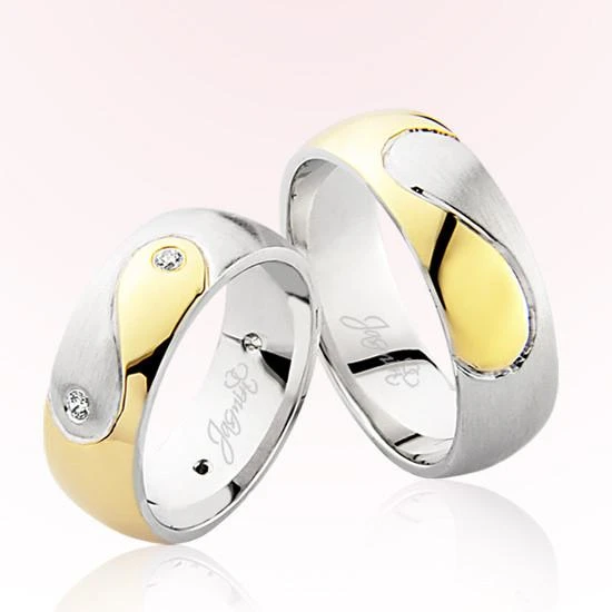 Çift Dalga Model Altın Alyans 2903 ürün görseli 1