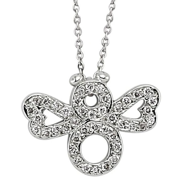 18 Ayar Altın Pırlanta Kolye 48554-3 ürün görseli