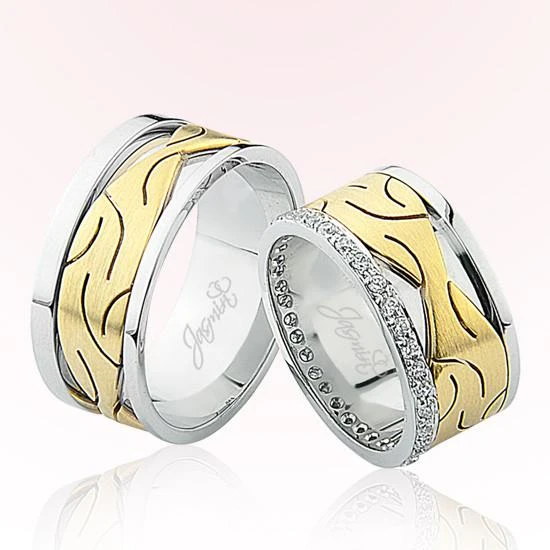 Harem Altın Desenli Altın Alyans 3604 ürün görseli 1