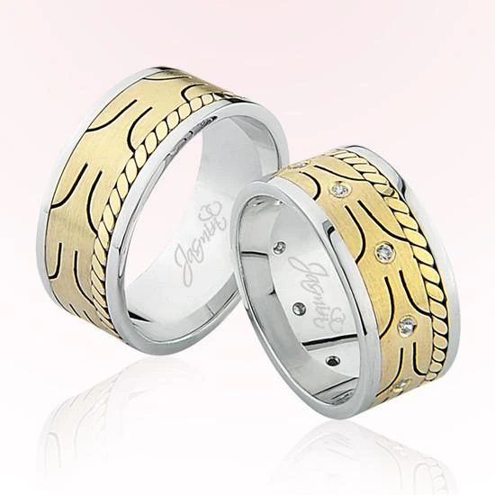 Desenli Altın Alyans 3706 ürün görseli