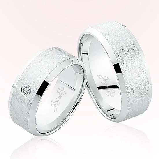 Beyaz Altın Alyans 5505 ürün görseli