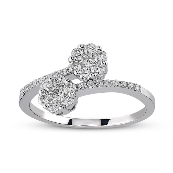Harem Altın 0.37 Ct Coronet Pırlanta Yüzük CORY1