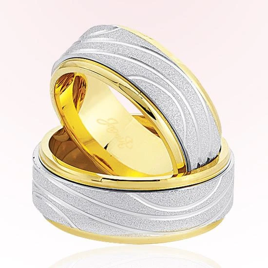 Sarı Beyaz Altın Alyans 7708 ürün görseli