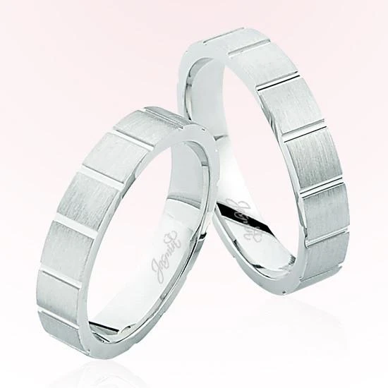 Beyaz Altın Alyans 7706 ürün görseli