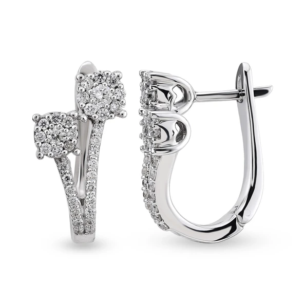 Harem Altın 0.48 Ct Coronet Pırlanta Küpe CORK5