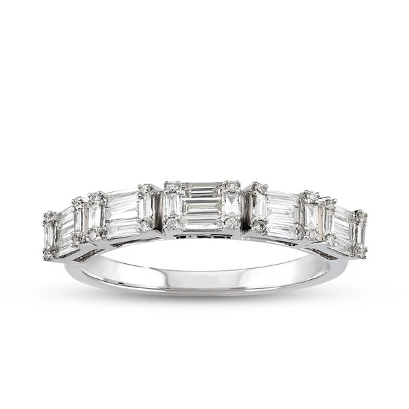 0.39 Ct Baget Pırlanta Yüzük B1 ürün görseli