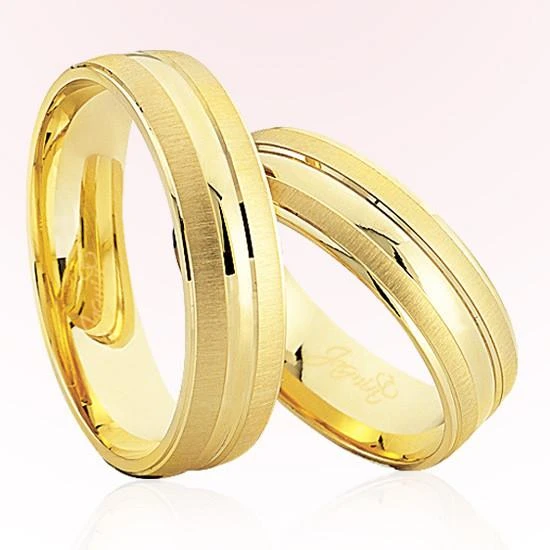 Sarı Altın Alyans 7607 ürün görseli