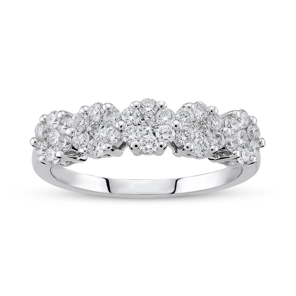 Harem Altın 0.70 Ct Coronet Pırlanta Yüzük CORY17