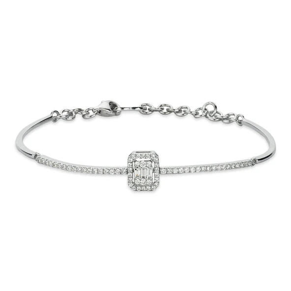 0.53 Karat F Renk Pırlanta Bileklik BLP4 ürün görseli