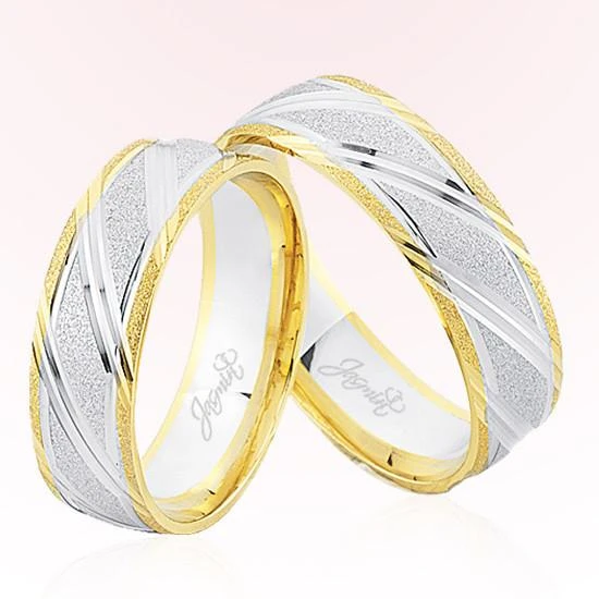 Sarı Beyaz Altın Alyans 8102 ürün görseli