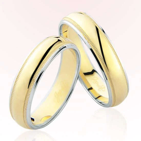Sarı Beyaz Altın Alyans 6302 ürün görseli